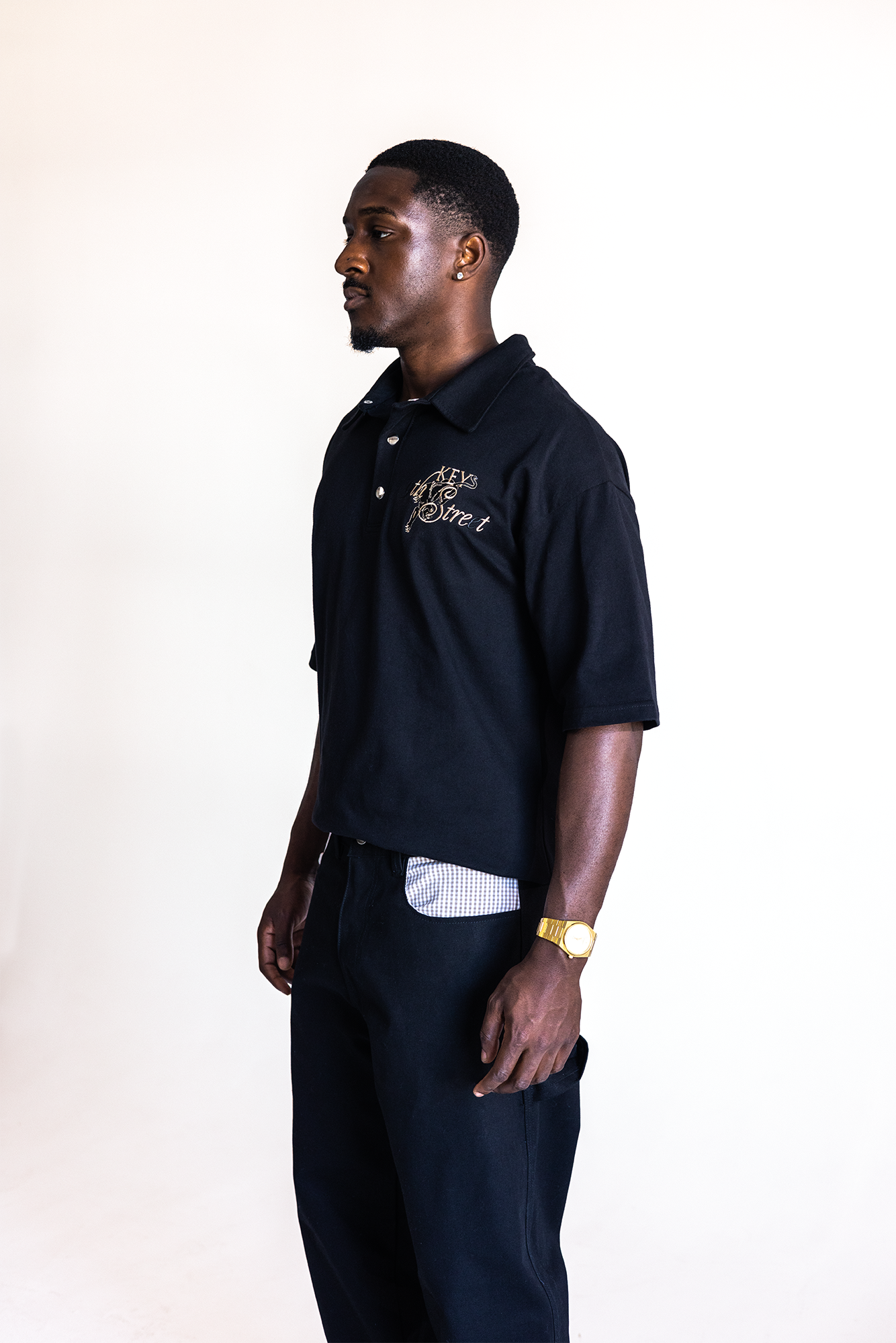 9TH STREET POLO BLACK