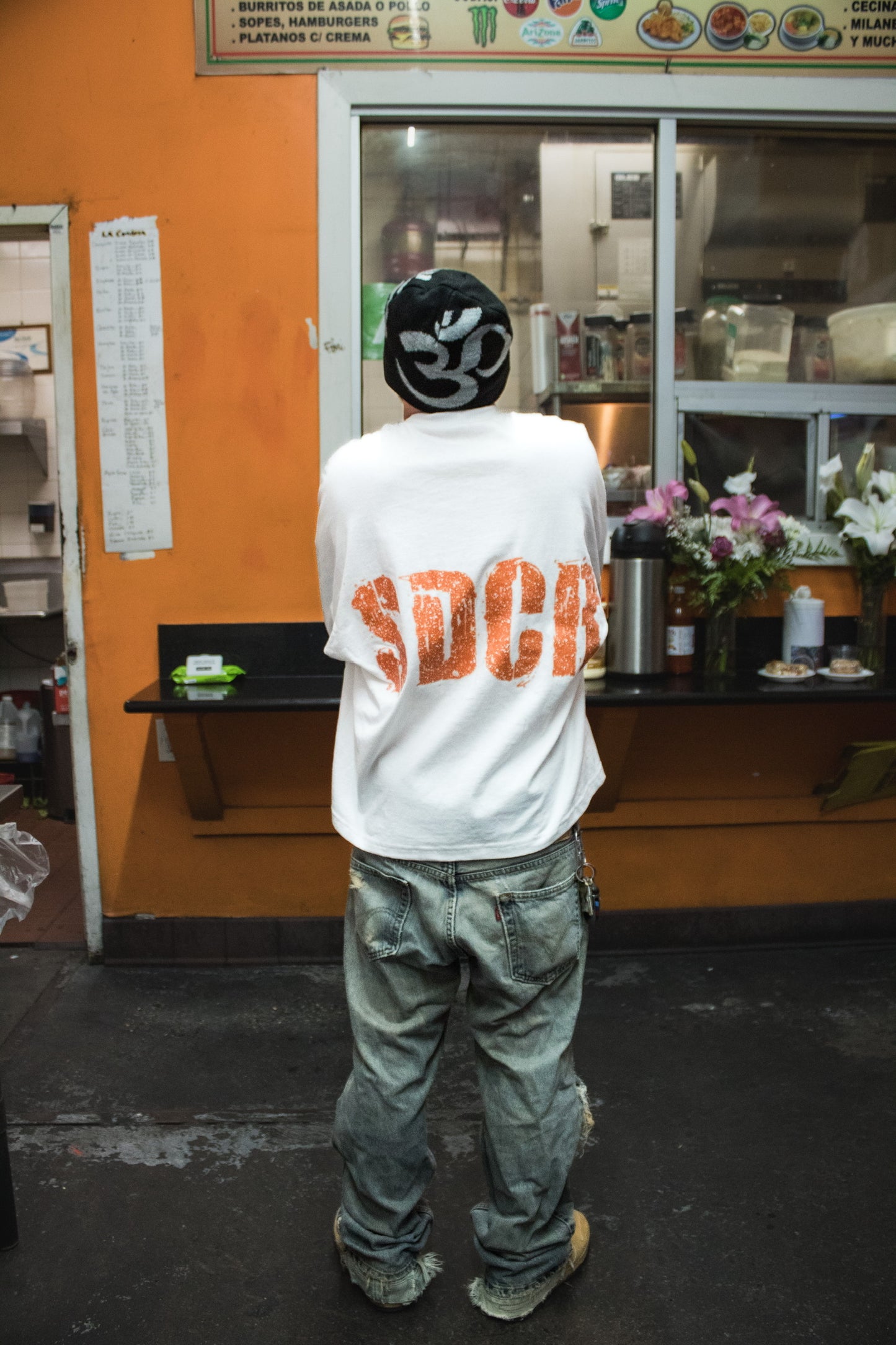 SDCR LONGSLEEVE - WHITE