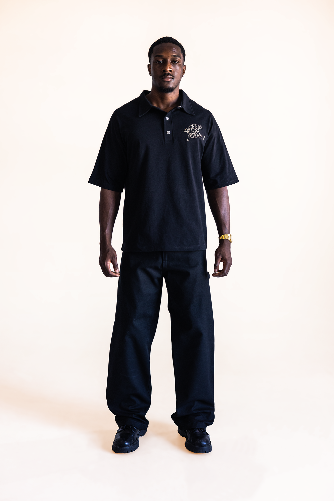 9TH STREET POLO BLACK