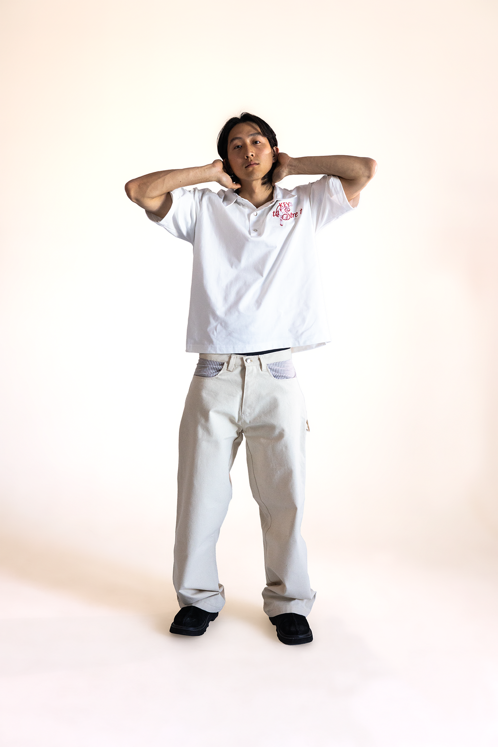 9TH STREET POLO WHITE