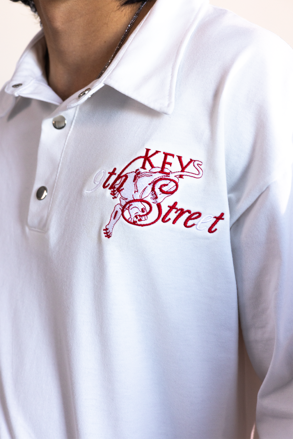 9TH STREET POLO WHITE