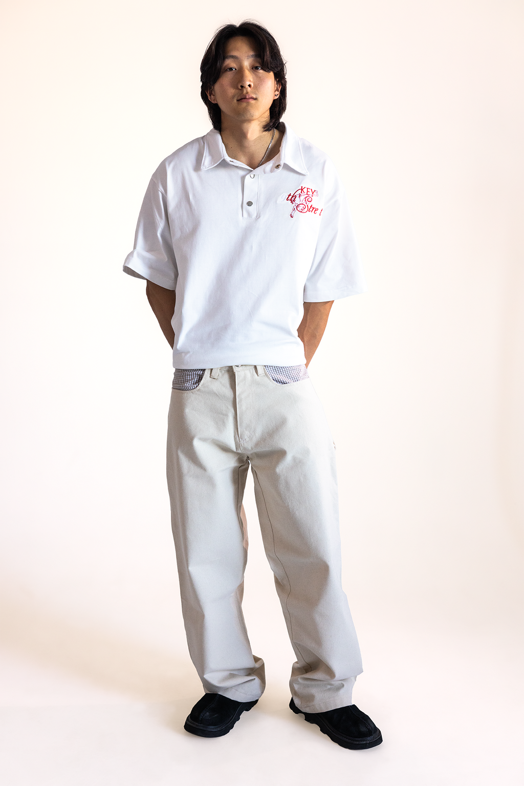 9TH STREET POLO WHITE