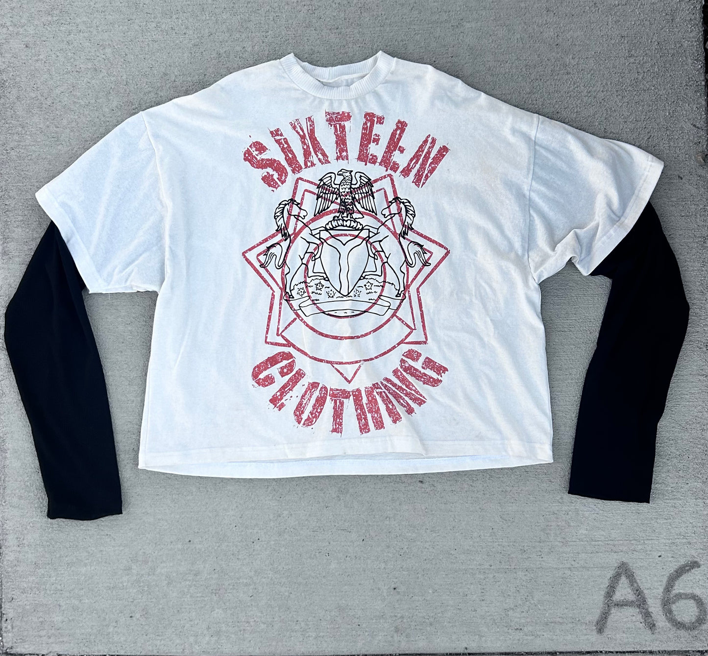 SDCR LONGSLEEVE - WHITE